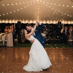 Birthday party photo sharing with QR code